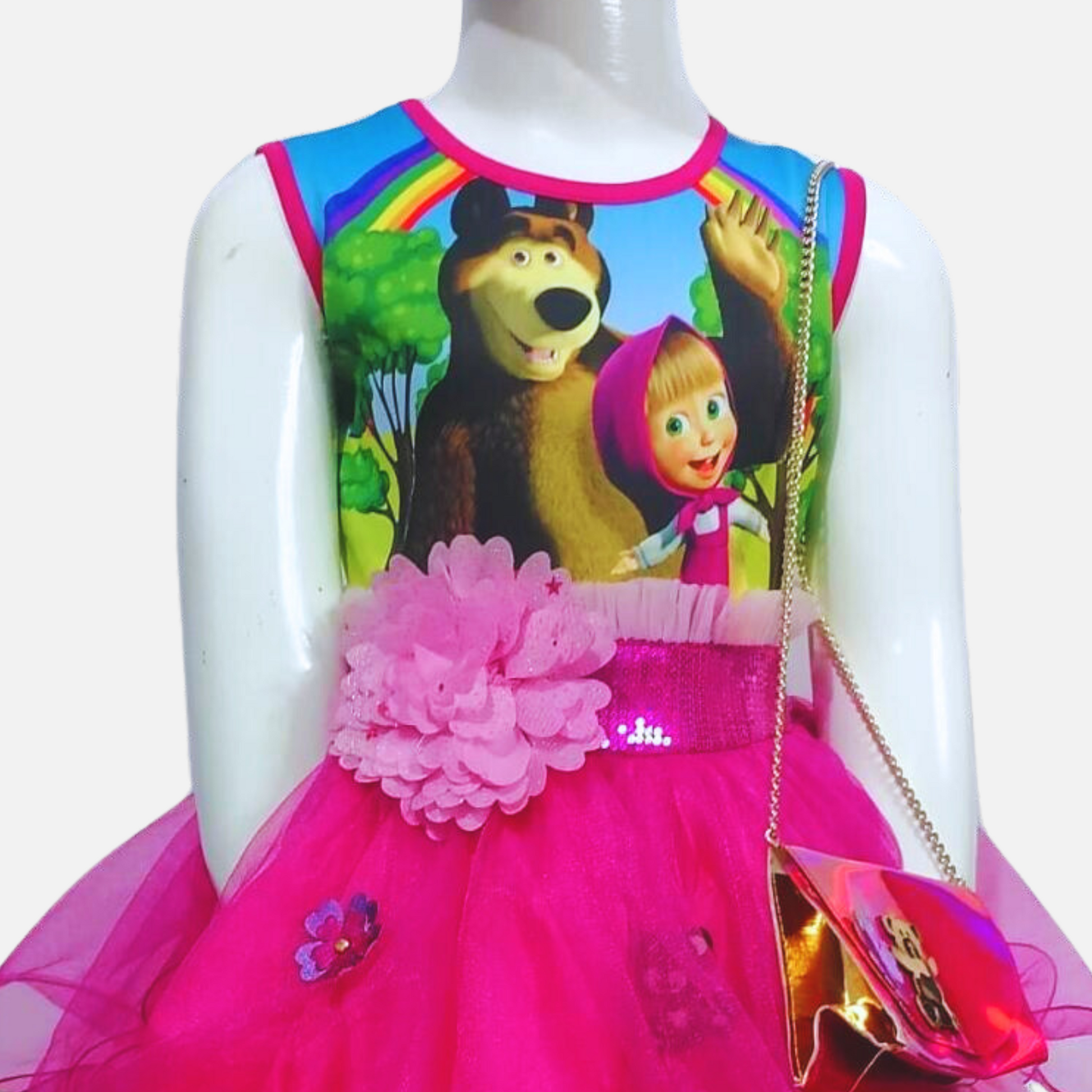 Vestido de Masha con Bolsita