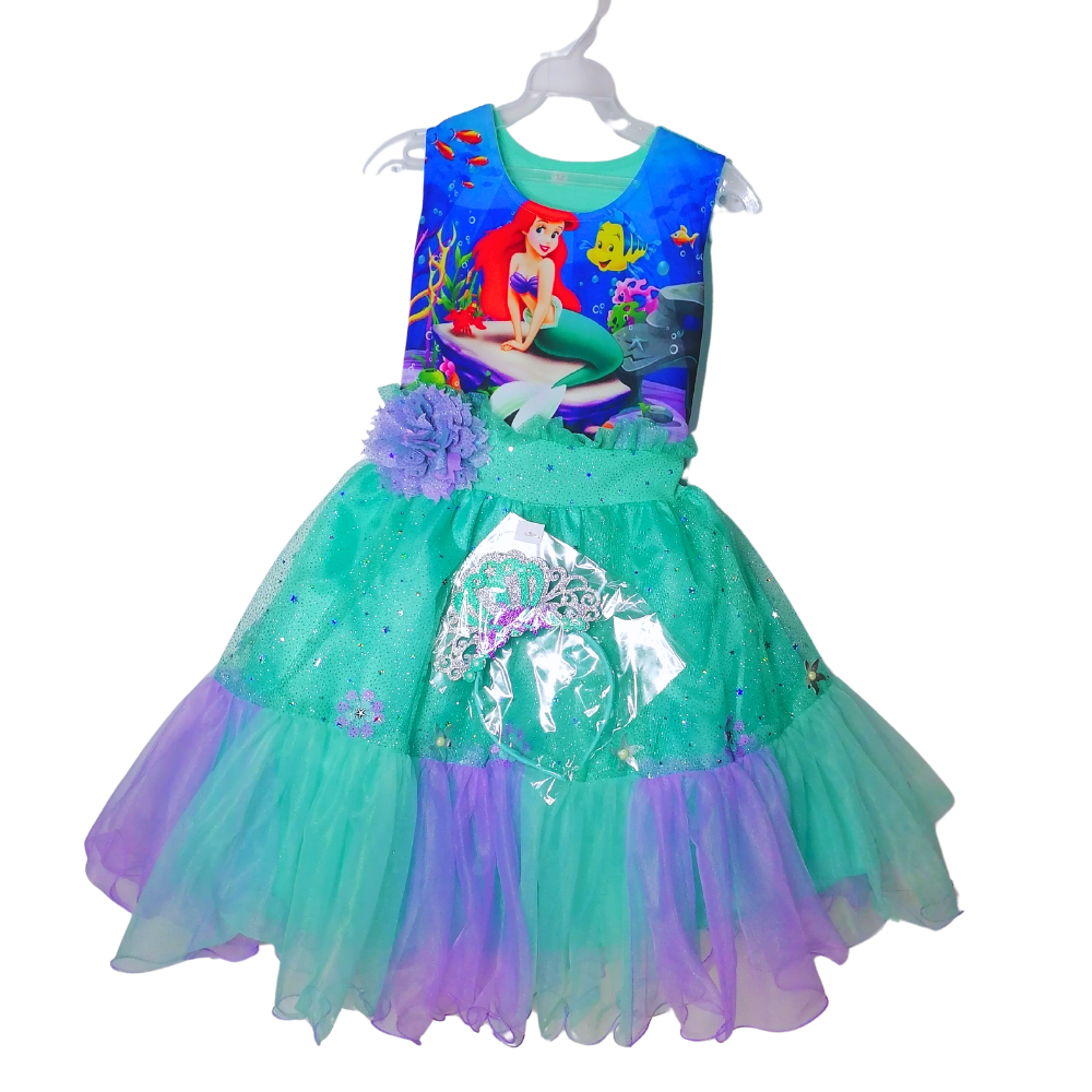 Vestido Sirenita Ariel